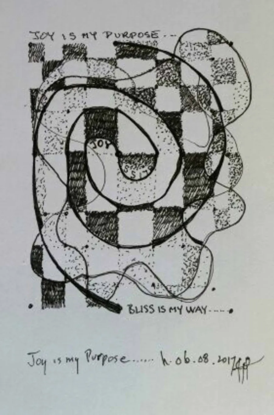 Assorted pen and inks (2017) by HB Barry Strasbourg-Thompson. View 5.