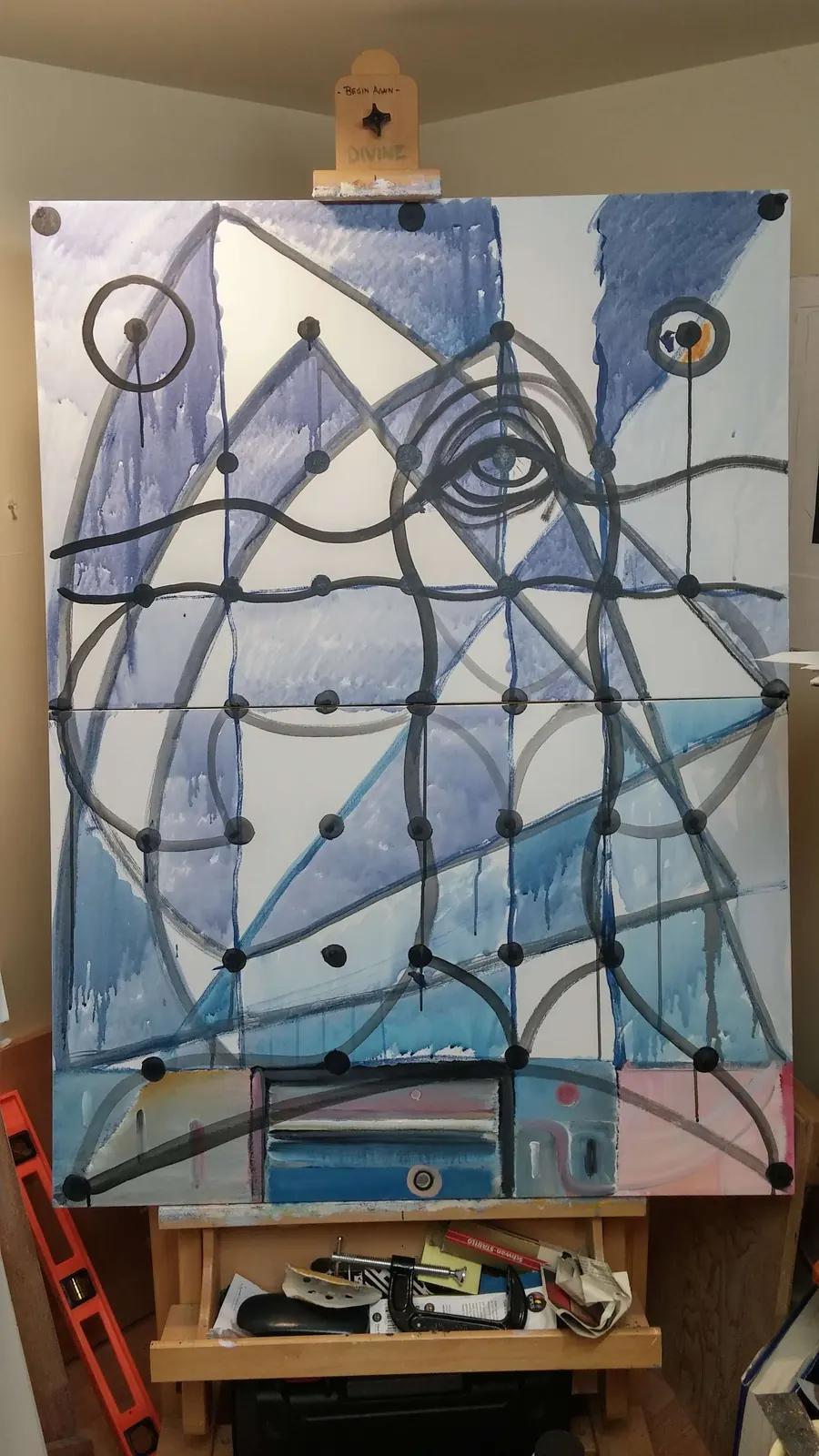 Work in Progress -- Paradise Too (2016) by HB Barry Strasbourg-Thompson. View 2.