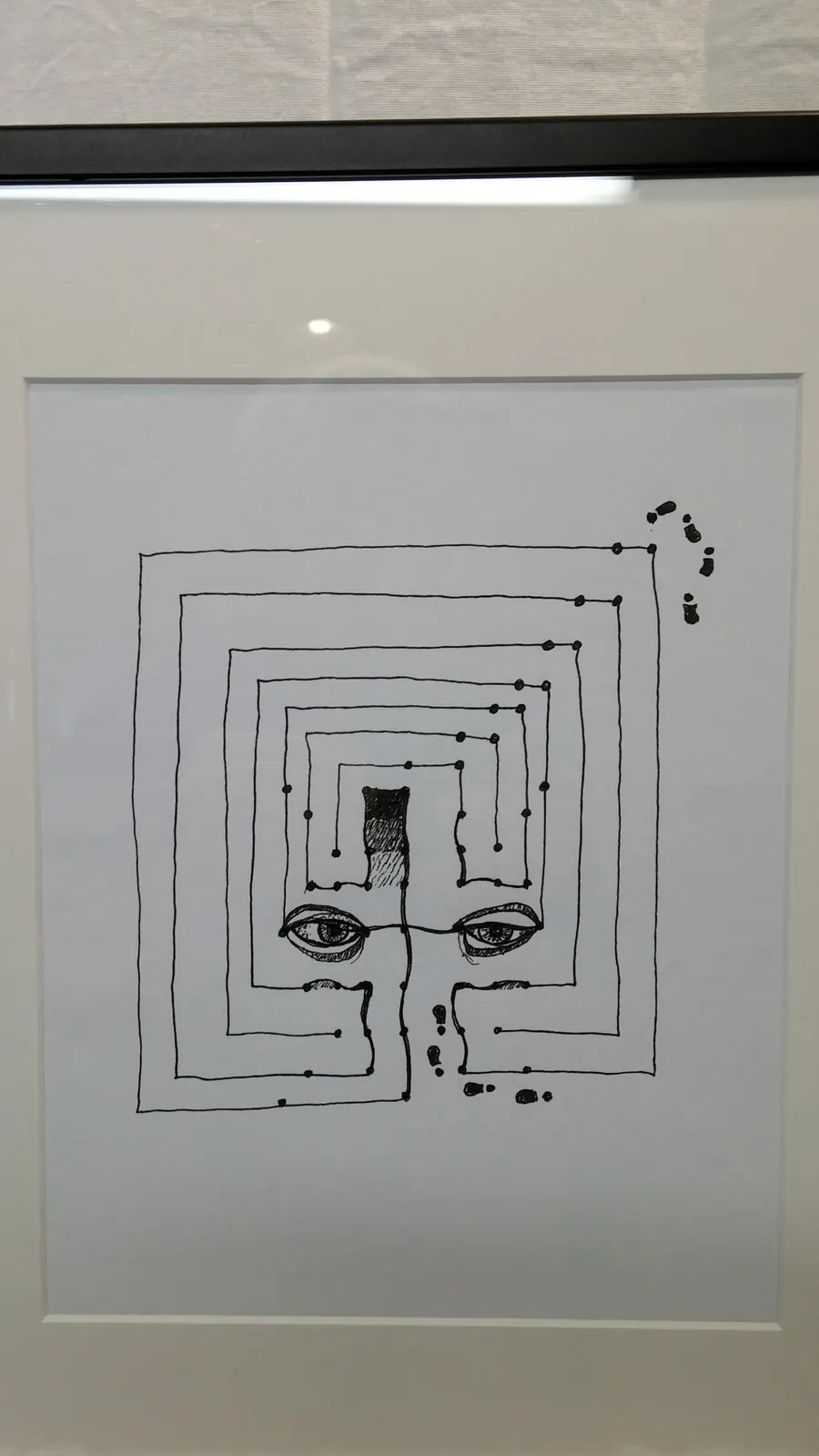 Alive (2016) by HB Barry Strasbourg-Thompson. Pigma Ink & Archival pigment pen on H/J A/F paper.