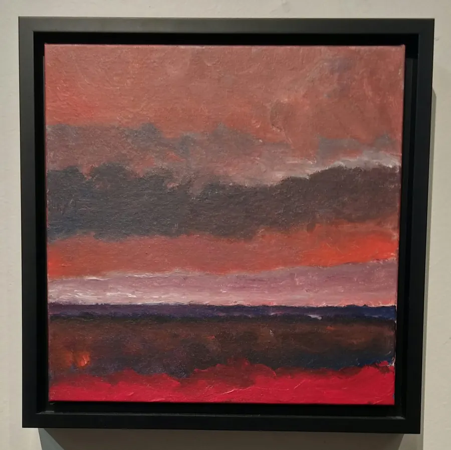 The Land 2 (2005) by HB Barry Strasbourg-Thompson. Acrylic On Canvas.