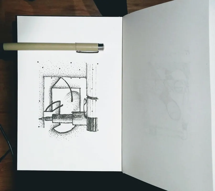 Pen & Ink (2017) by HB Barry Strasbourg-Thompson. View 4.