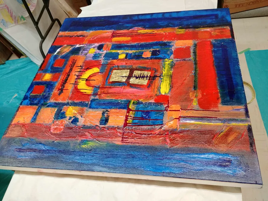 Seeker...Namaste H.7211122018 (2018) by HB Barry Strasbourg-Thompson. View 4.