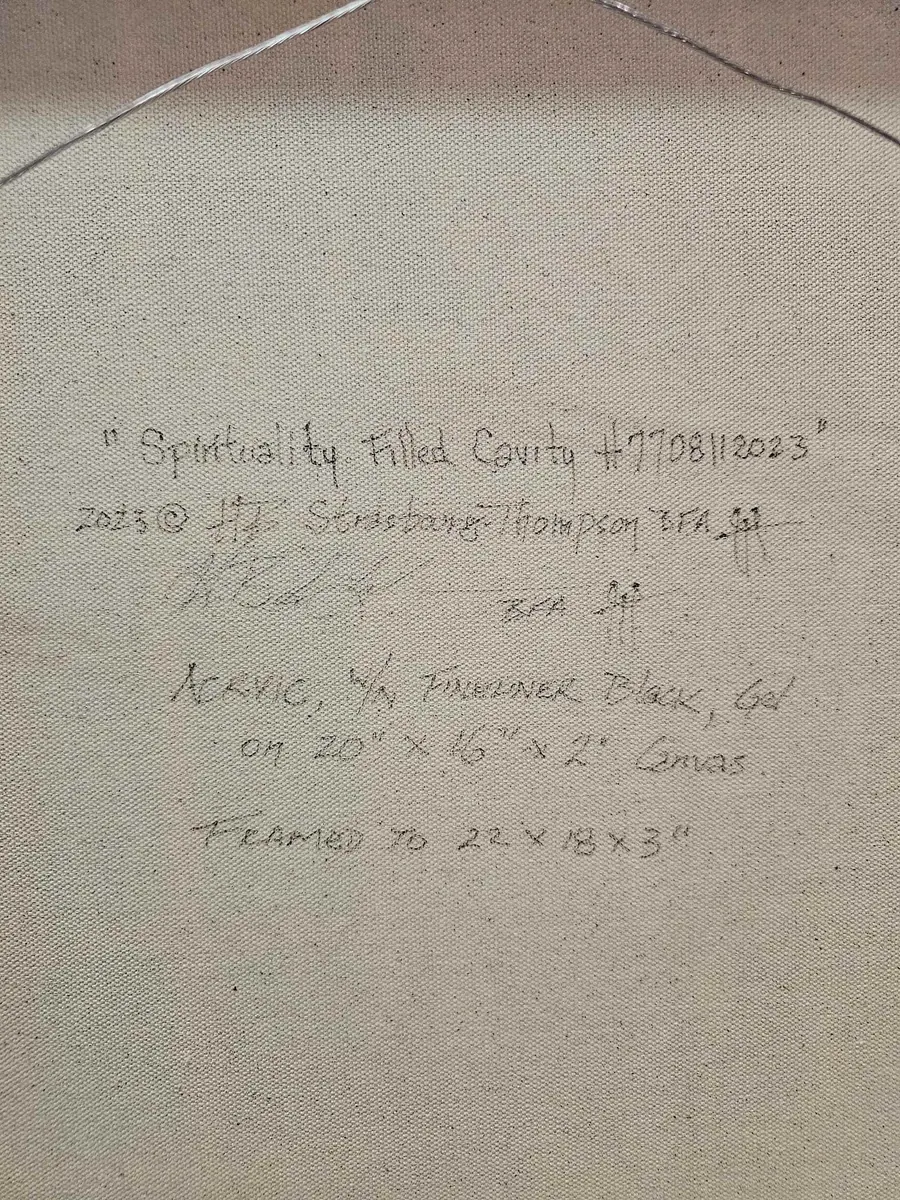 Spirituality Filled Cavity H7708112023 (2023) by HB Barry Strasbourg-Thompson. View 11.