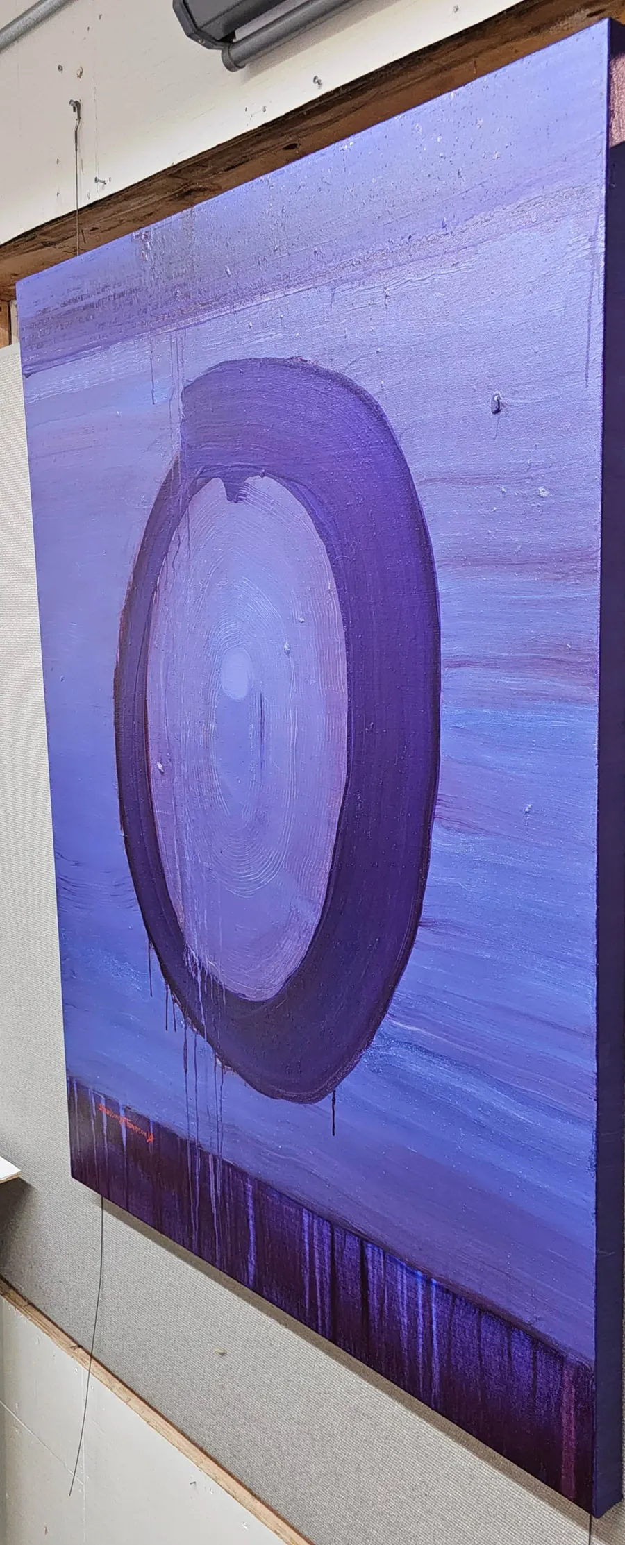 CIRCLING HOME - HOMELESS to HOME: H7809082024. (Without Hate, Without Greed, Without Illusion) (2024) by HB Barry Strasbourg-Thompson. View 9.
