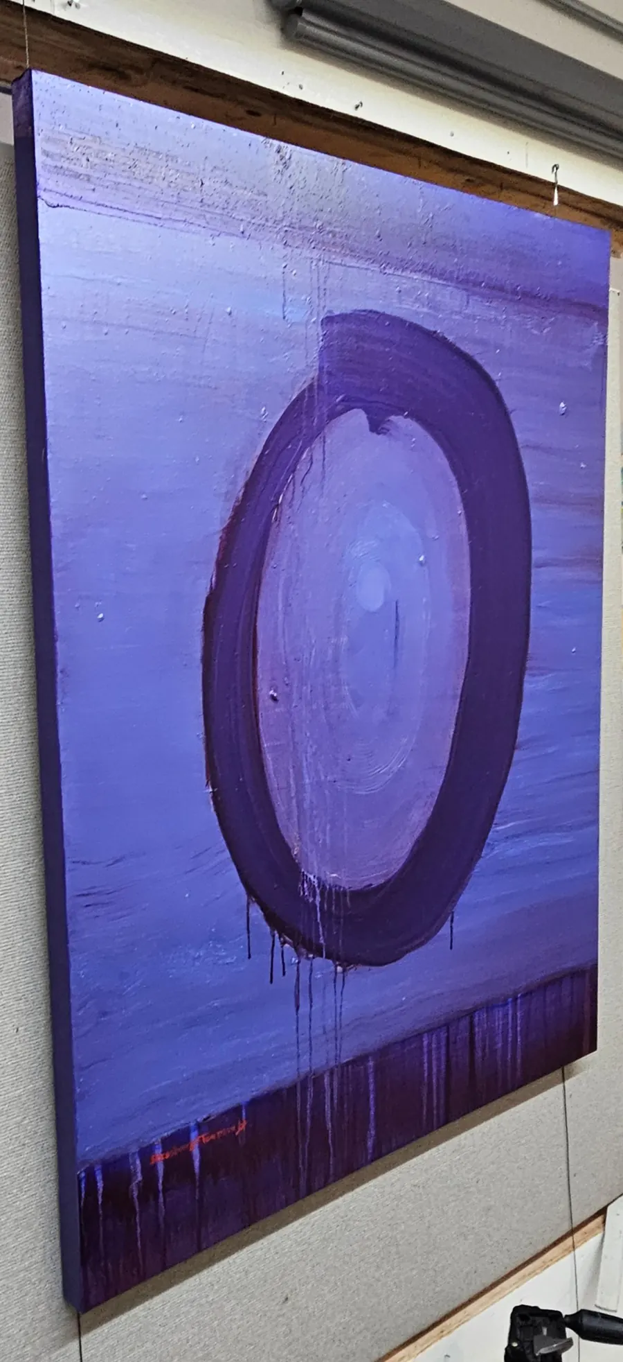 CIRCLING HOME - HOMELESS to HOME: H7809082024. (Without Hate, Without Greed, Without Illusion) (2024) by HB Barry Strasbourg-Thompson. View 4.