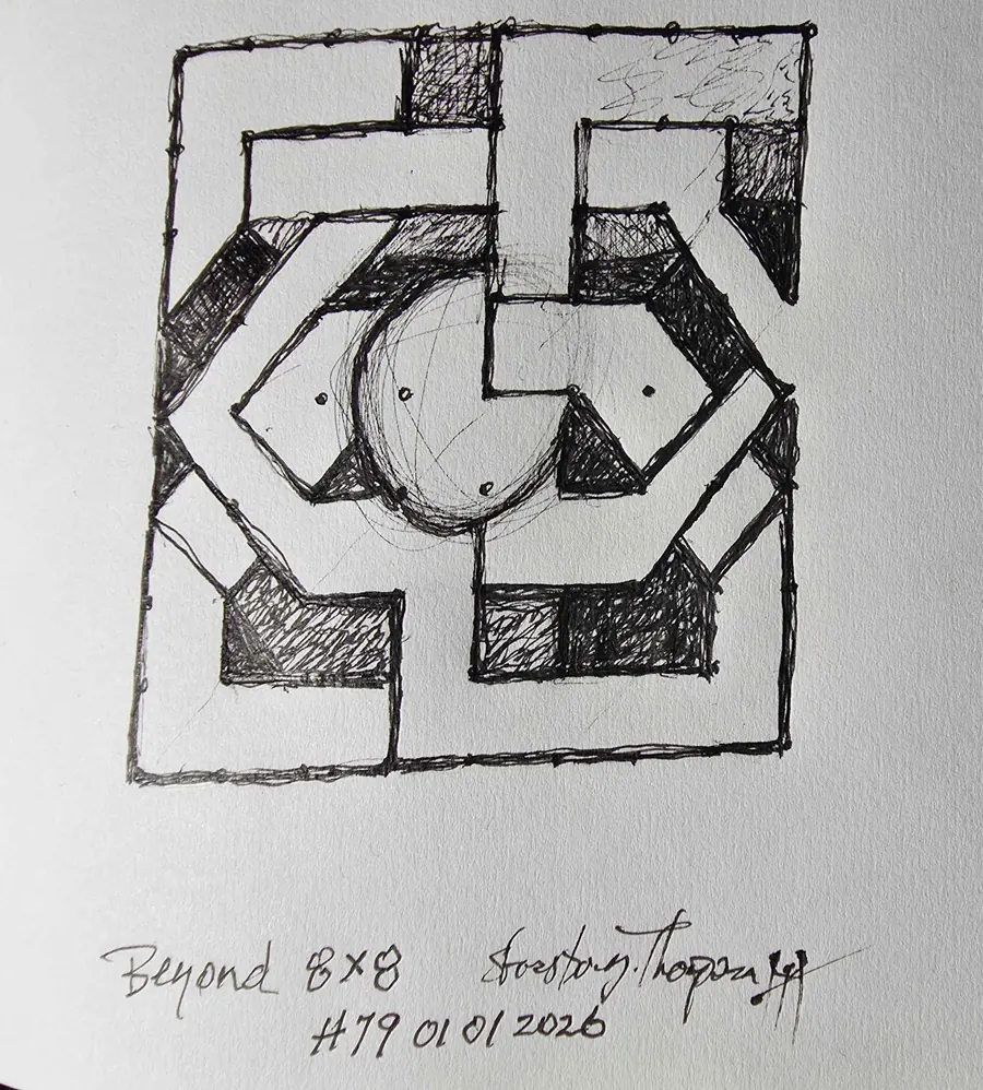 BEYOND 8 X 8 H7901012026 (2026) by HB Barry Strasbourg-Thompson. View 9.