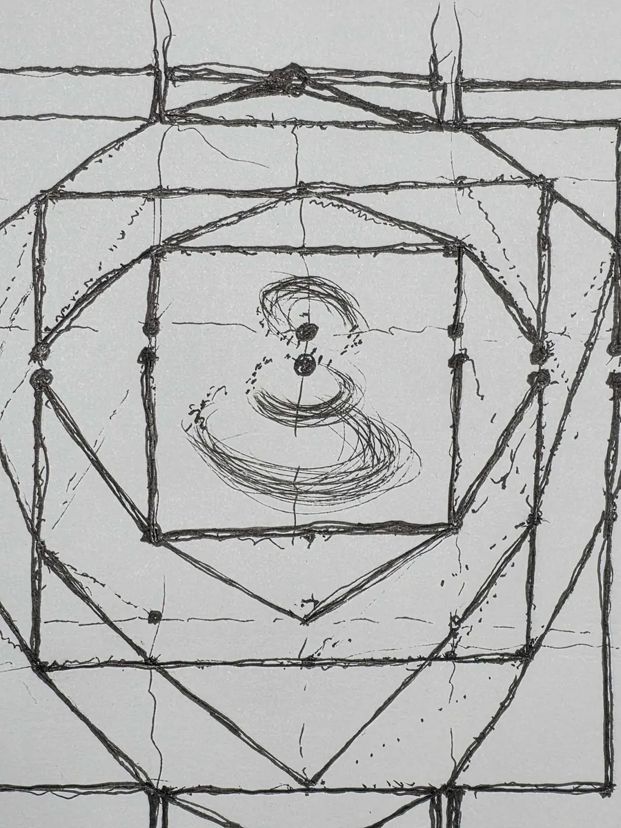 Life is very, very complex (2 × 3) H7922022026 (2026) by HB Barry Strasbourg-Thompson. View 2.