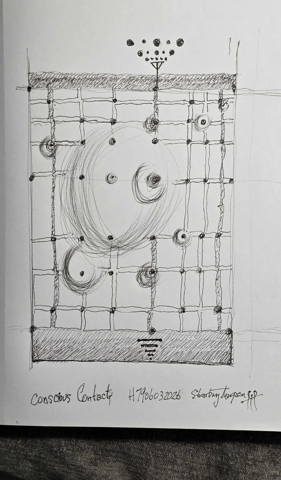 Conscious Contact H7906032026 (2026) by HB Barry Strasbourg-Thompson. View 6.
