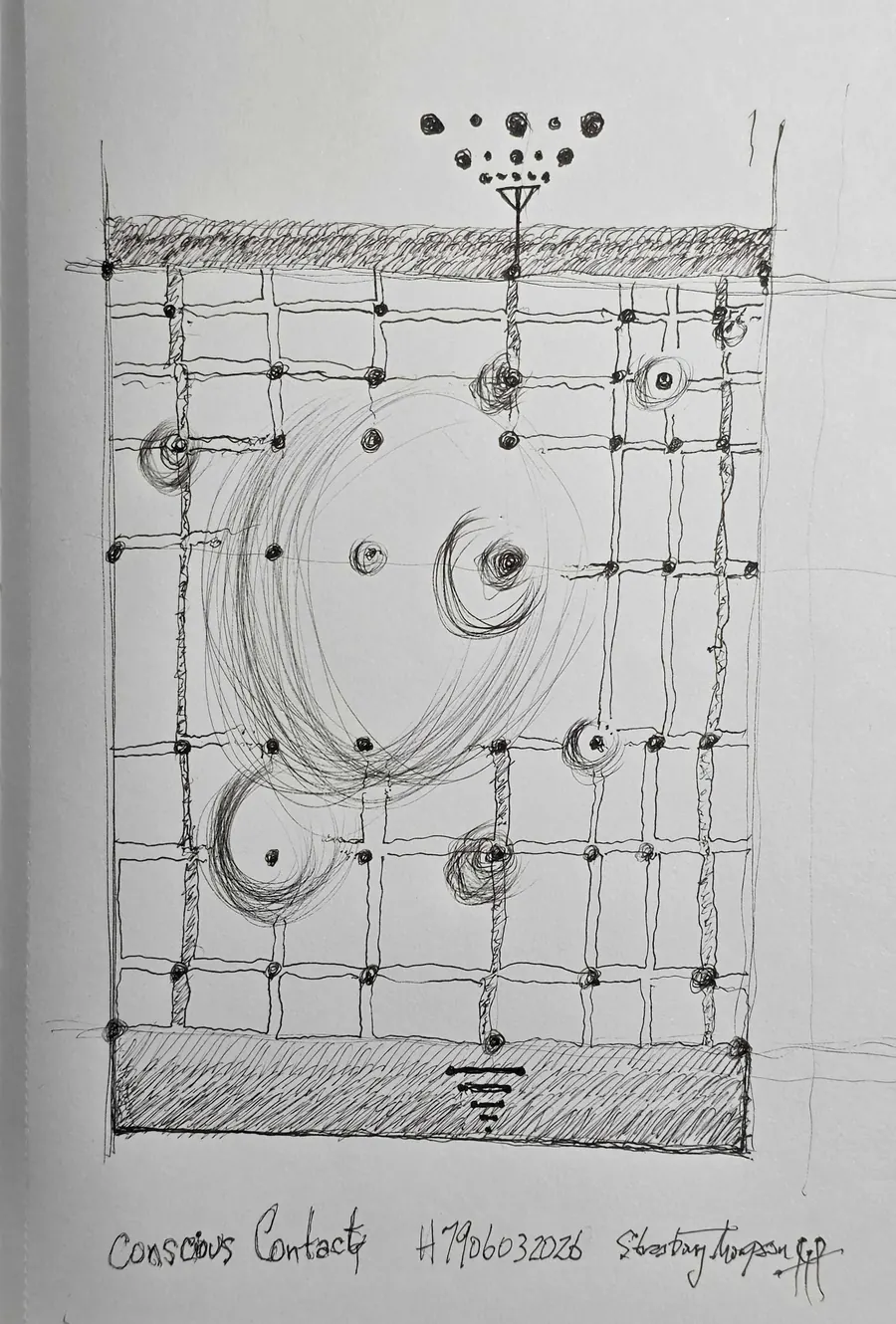 Conscious Contact H7906032026 (2026) by HB Barry Strasbourg-Thompson. View 4.