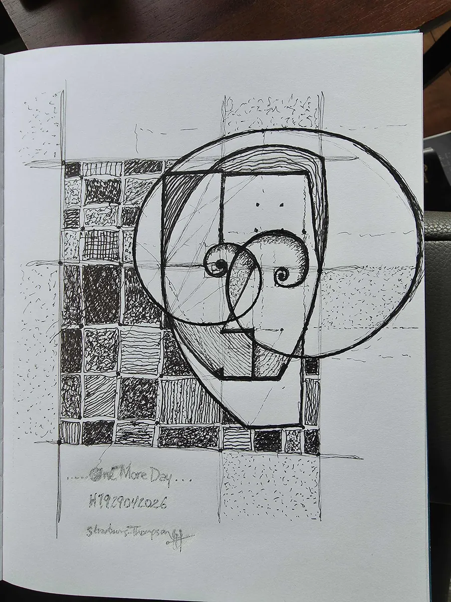 IN GRATITUDE - ONE MORE DAY. H7929042026 (2026) by HB Barry Strasbourg-Thompson. View 3.