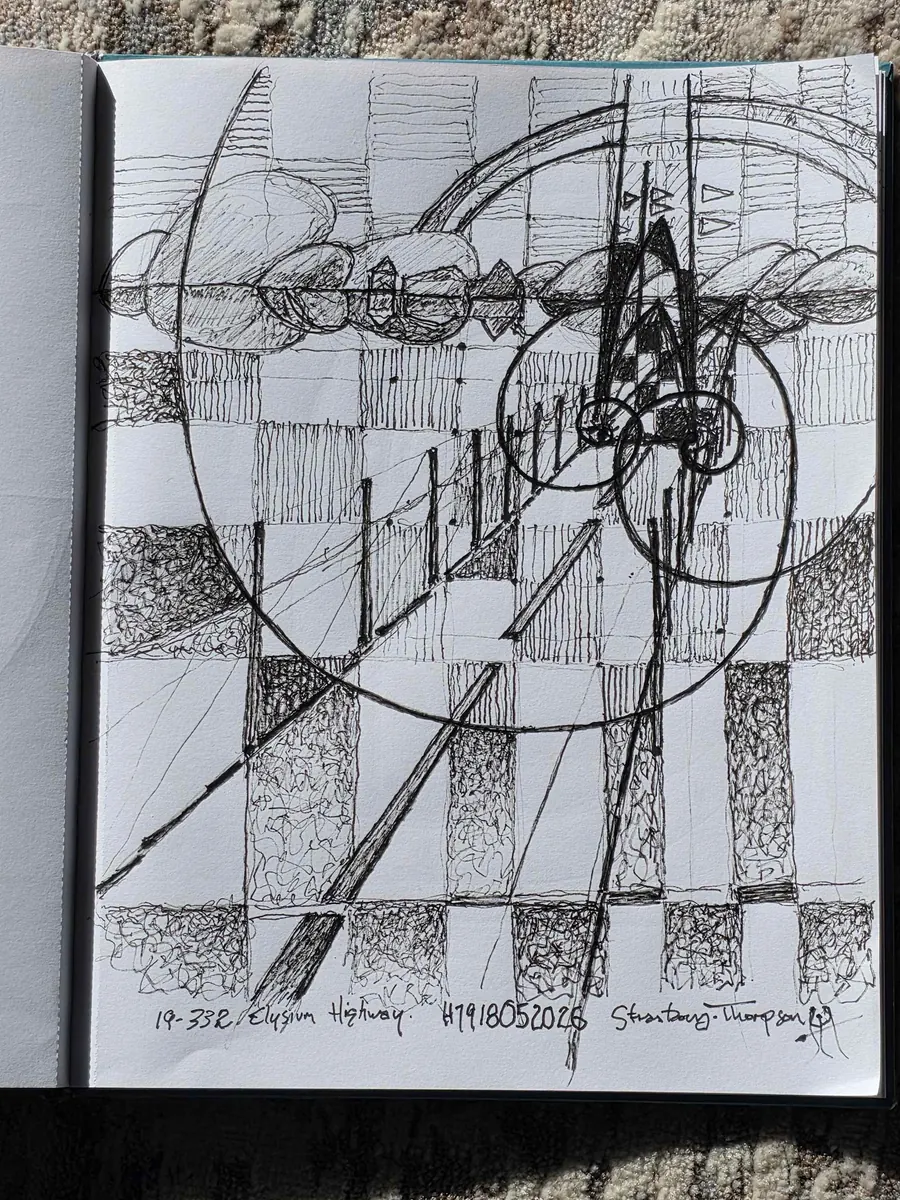 ELYSIUM HIGHWAY RAINBOW H7918052026 (2026) by HB Barry Strasbourg-Thompson. View 10.
