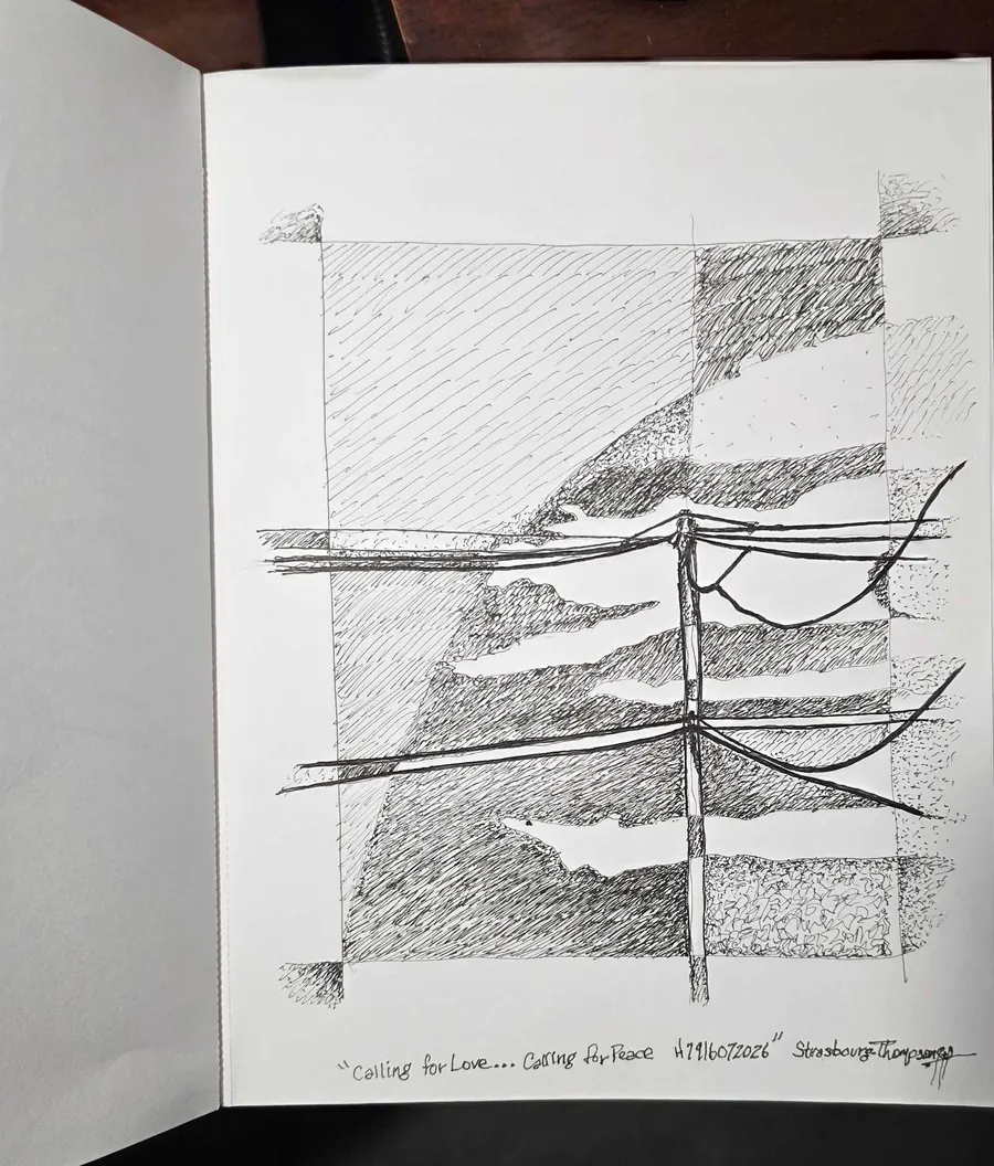 Calling Love ... Calling Peace. H7916072026 by HB Barry Strasbourg-Thompson. View 12.