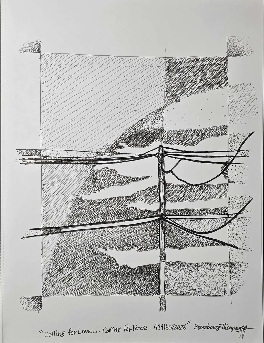 Calling Love ... Calling Peace. H7916072026 by HB Barry Strasbourg-Thompson.