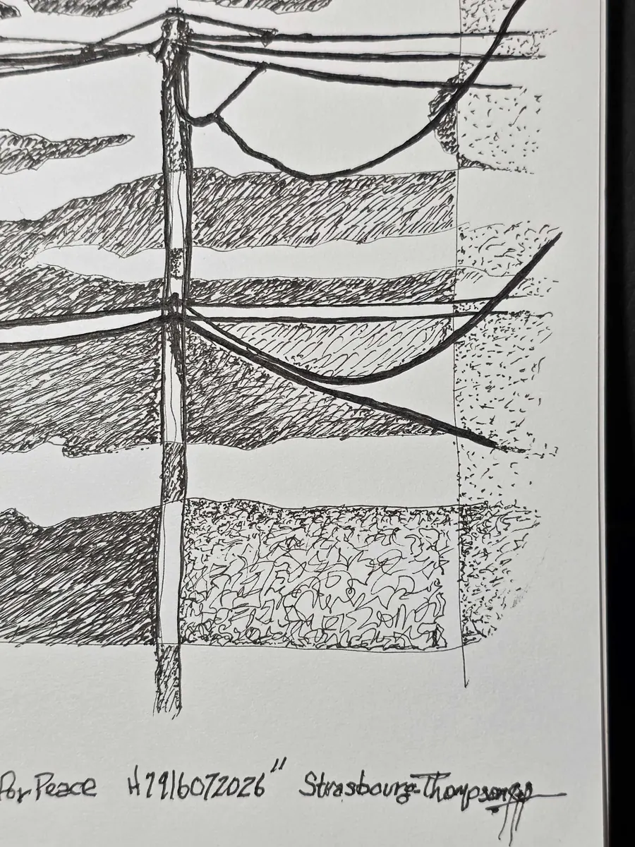 Calling Love ... Calling Peace. H7916072026 by HB Barry Strasbourg-Thompson. View 3.