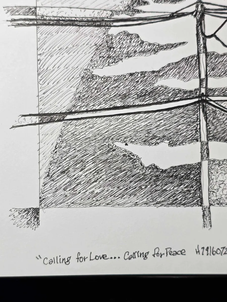 Calling Love ... Calling Peace. H7916072026 by HB Barry Strasbourg-Thompson. View 7.