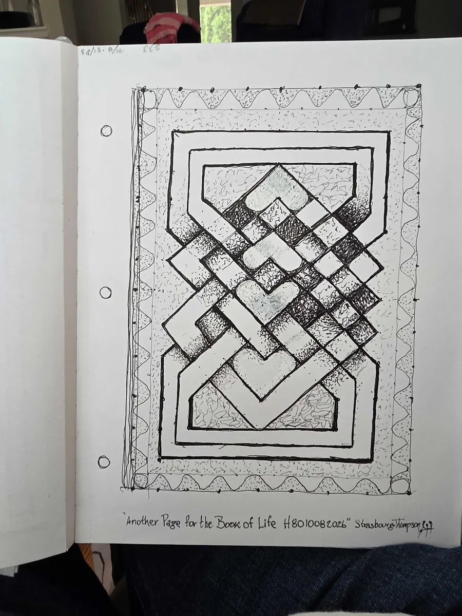 Another Page For The Book of Life H8010082026 (2026) by HB Barry Strasbourg-Thompson. View 19.