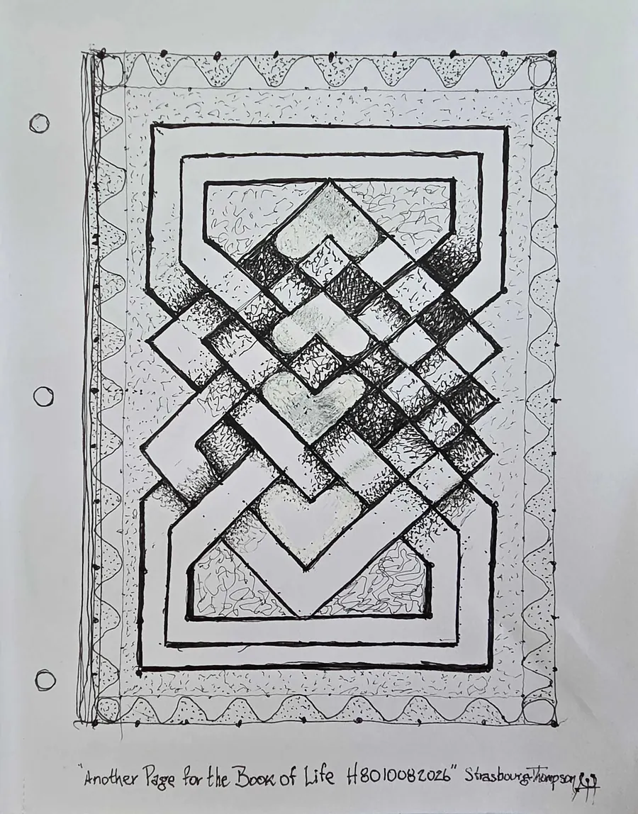Another Page For The Book of Life H8010082026 (2026) by HB Barry Strasbourg-Thompson. View 16.