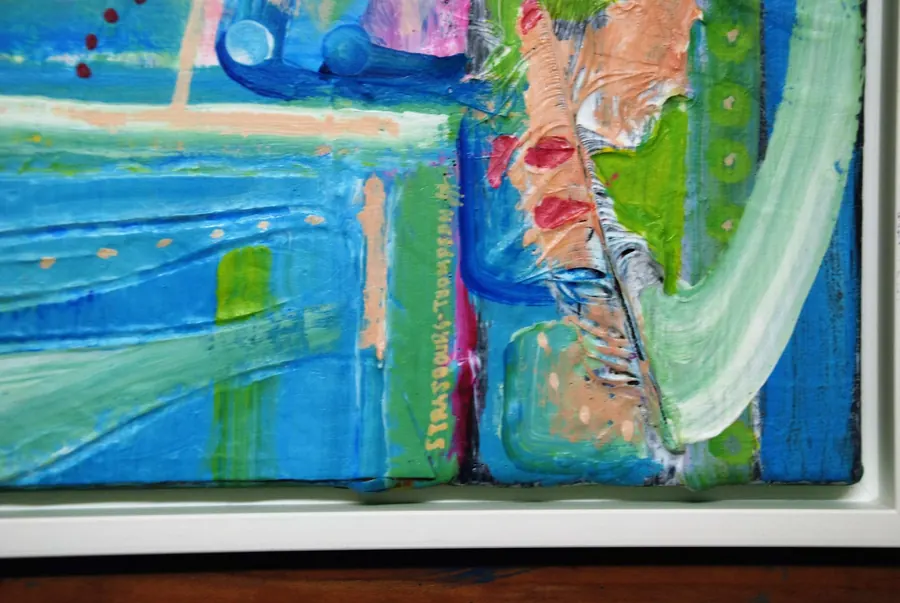 H.01.08.2016 Self Portrait - the Artist (2016) by HB Barry Strasbourg-Thompson. View 4.