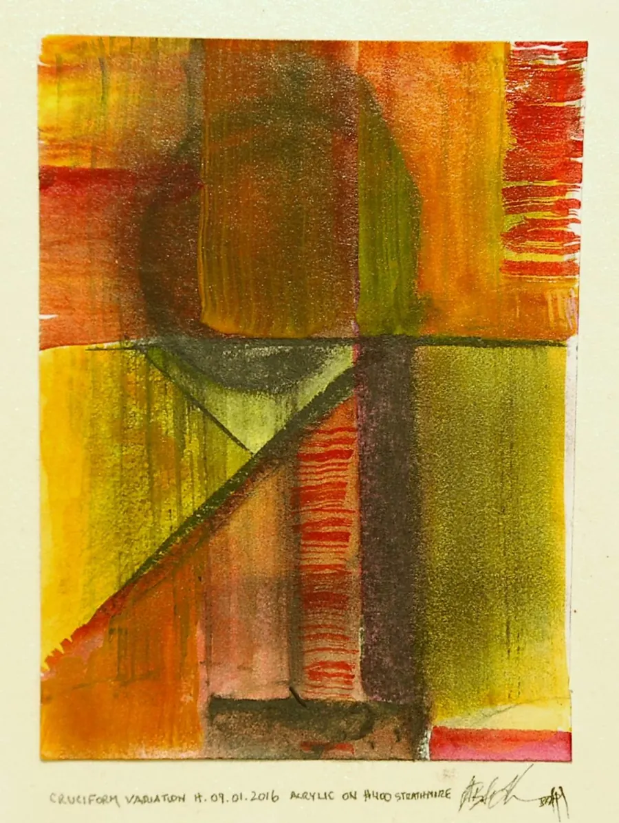 Cruciform Variation (2016) by HB Barry Strasbourg-Thompson. View 3.