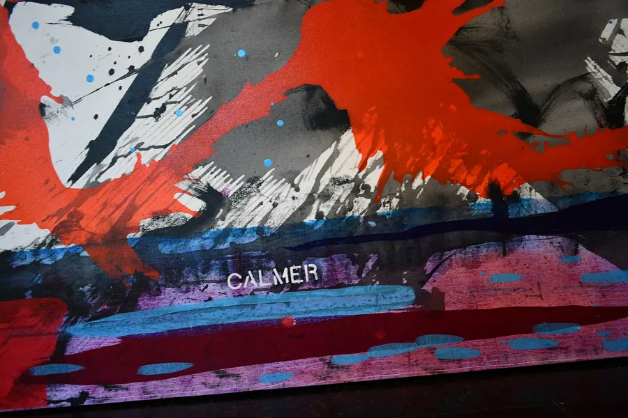 CALM ... CALMER ... CALMEST. H75090921 (2021) by HB Barry Strasbourg-Thompson. View 2.