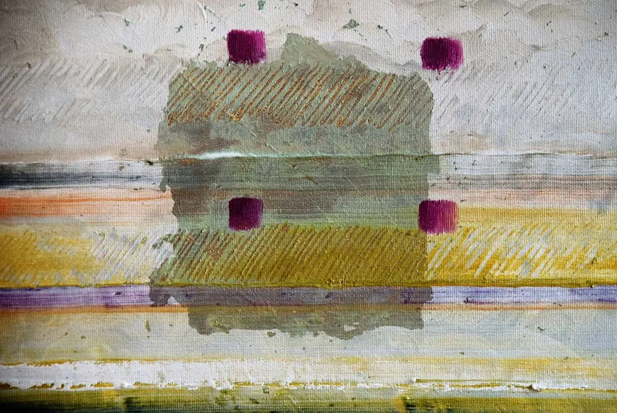DIVINE SILENCE (ART IS MY REFUGE) H6026102006.1 (2006) by HB Barry Strasbourg-Thompson. View 4.