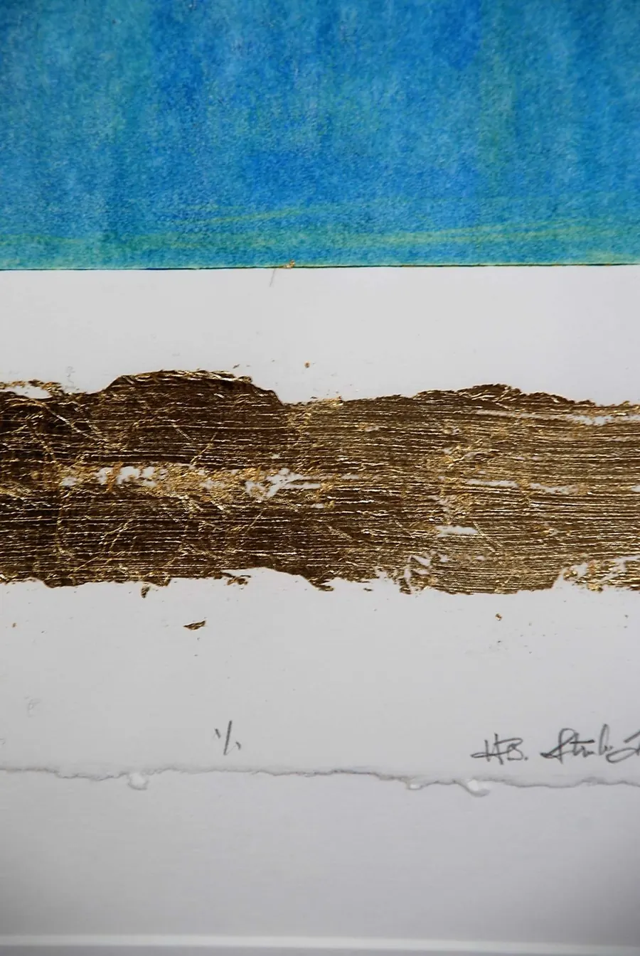 Monoprint mixed media (2016) by HB Barry Strasbourg-Thompson. View 3.