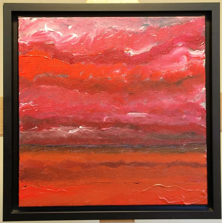 The Land (2005) by HB Barry Strasbourg-Thompson. Acrylic On Canvas.