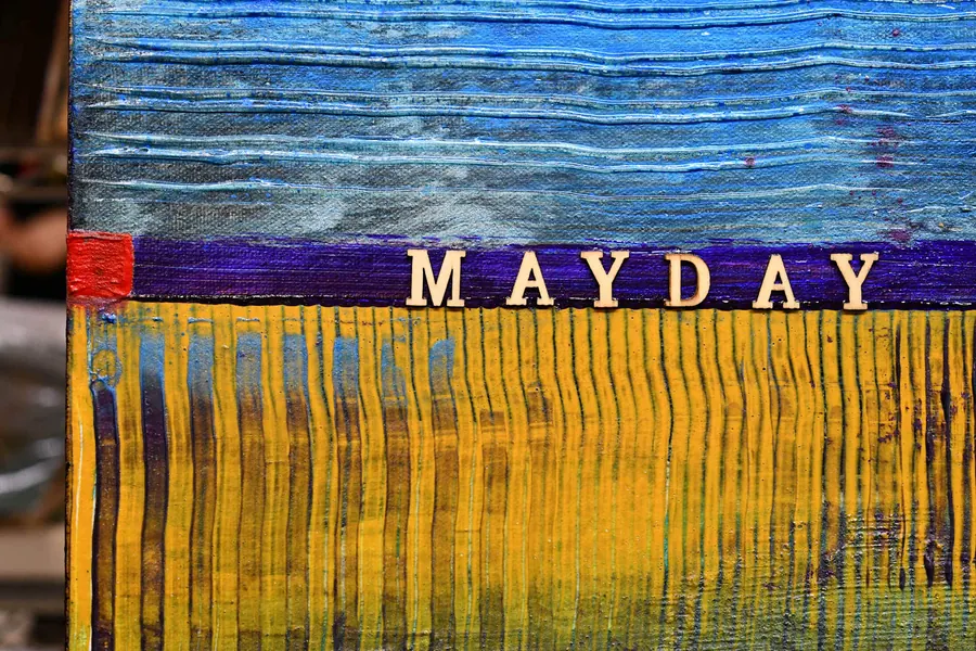 MAYDAY FOR MY CHILDREN. H7518012022 (2022) by HB Barry Strasbourg-Thompson. View 6.