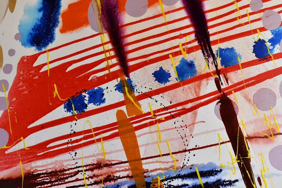 Seeker 6 (c. 2019) by HB Barry Strasbourg-Thompson. Acrylic on Cnavas.