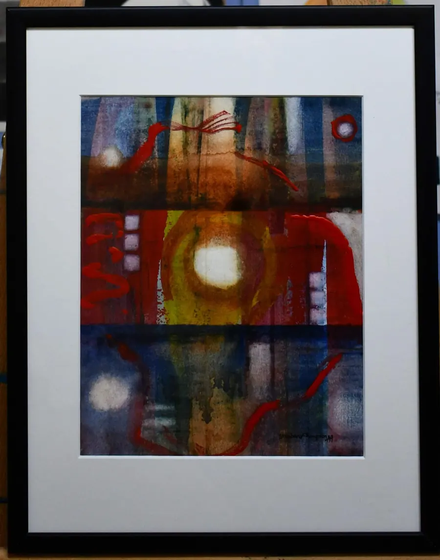 AUTOMATISTE ABSTRACT (Prayers for my children) H7516022022.2 (2022) by HB Barry Strasbourg-Thompson. View 3.