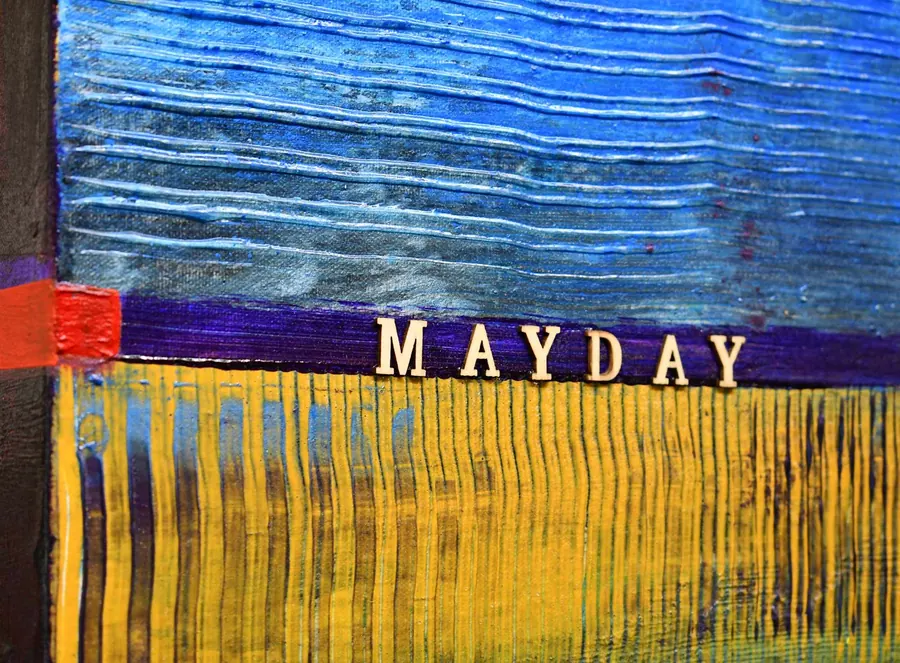 MAYDAY FOR MY CHILDREN. H7518012022 (2022) by HB Barry Strasbourg-Thompson. View 12.