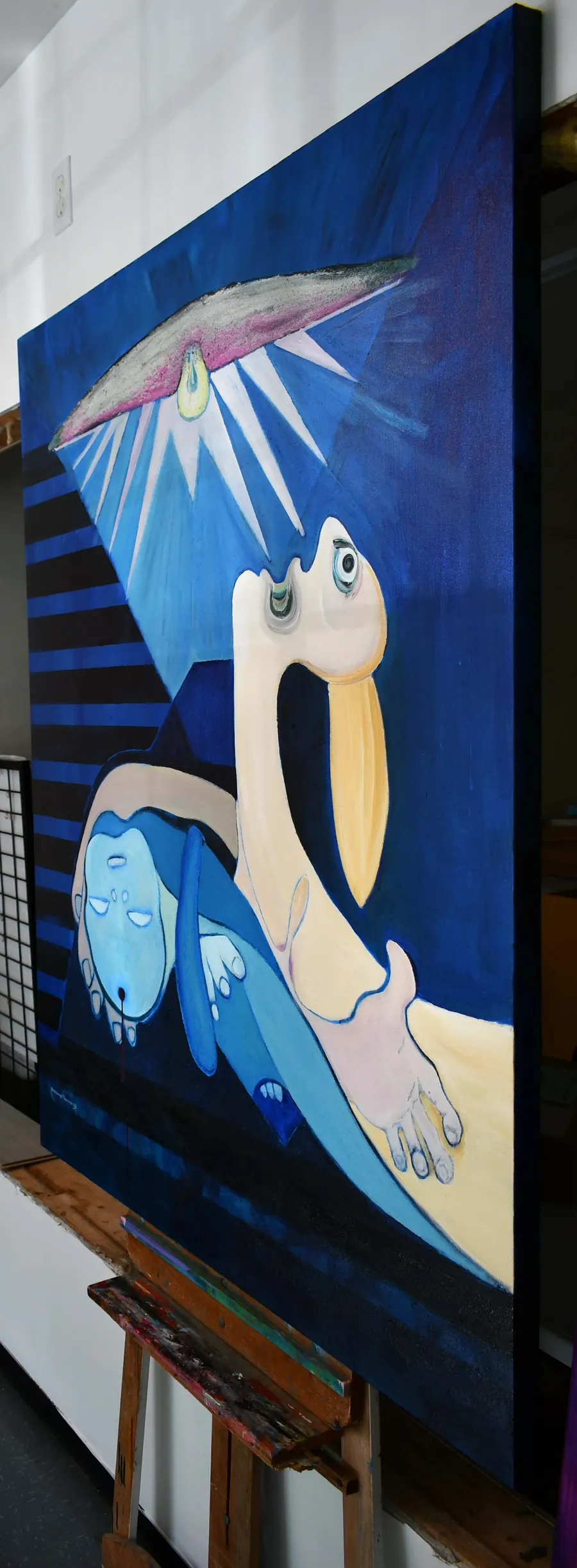 HISTORICAL CIRCLING H7501052022, (after Picasso's Guernica) (2022) by HB Barry Strasbourg-Thompson. View 5.