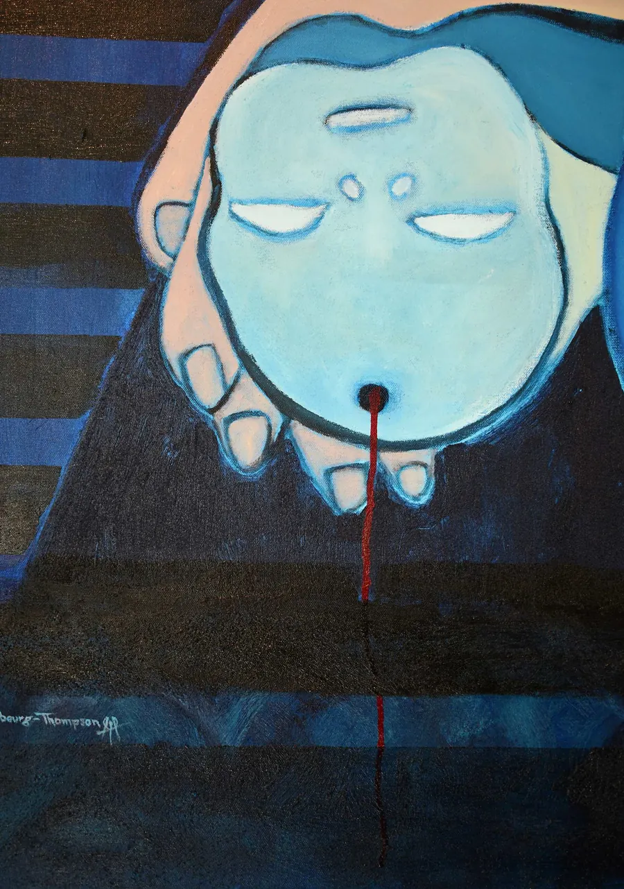HISTORICAL CIRCLING H7501052022, (after Picasso's Guernica) (2022) by HB Barry Strasbourg-Thompson. View 3.
