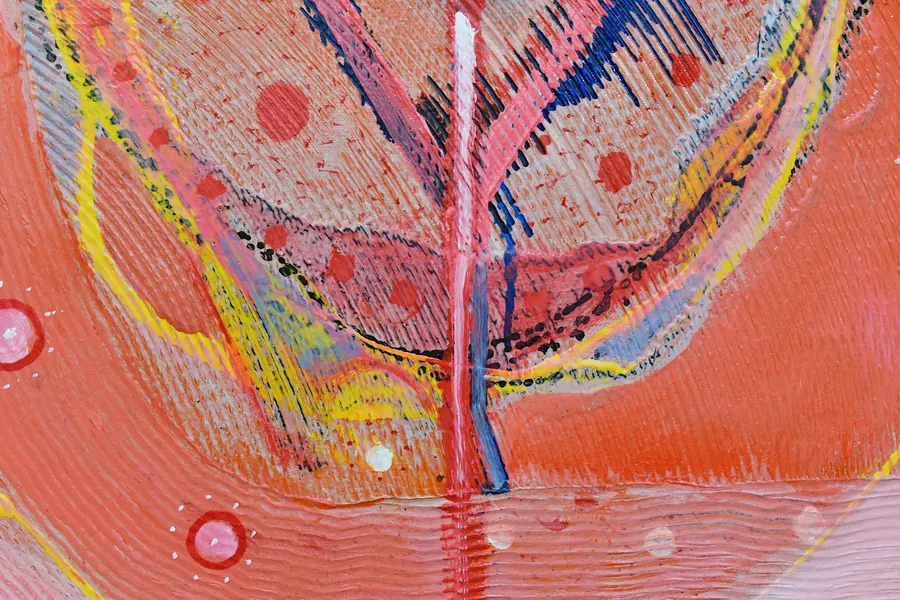 Meditation: Homage to Yayoi Kusama (c. 2019) by HB Barry Strasbourg-Thompson. View 2.