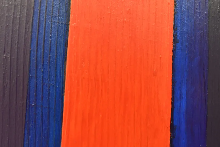 Alternation / Homage to Barnett Newman (c. 2020) by HB Barry Strasbourg-Thompson. View 3.