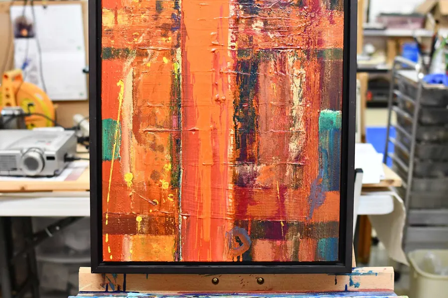 ART PROVIDES WELLNESS ...... Namaste H73020220 (c. 2020) by HB Barry Strasbourg-Thompson. View 3.