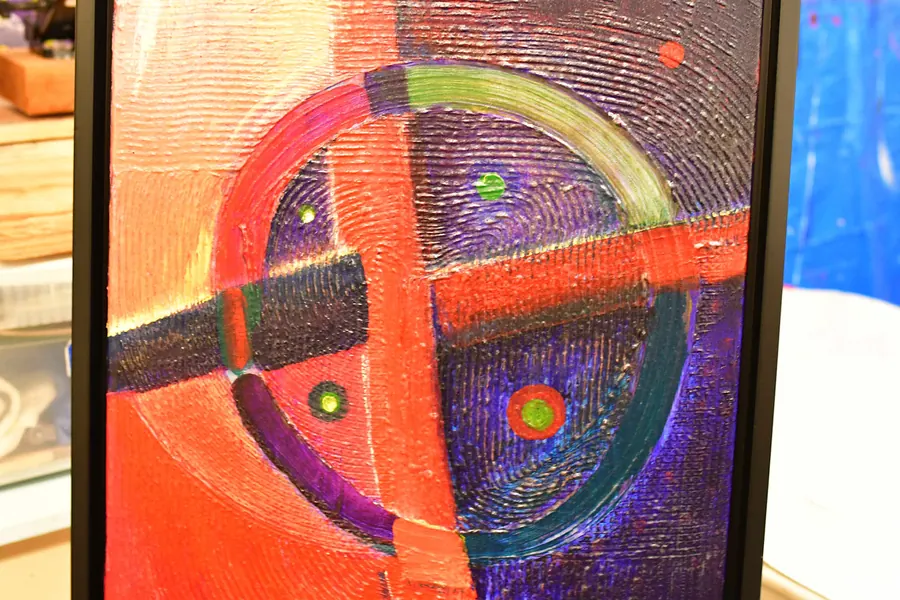 On Gratitude h73230220 (c. 2020) by HB Barry Strasbourg-Thompson. View 5.