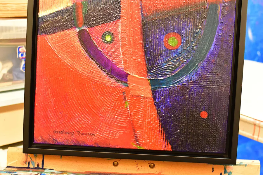 On Gratitude h73230220 (c. 2020) by HB Barry Strasbourg-Thompson. View 4.