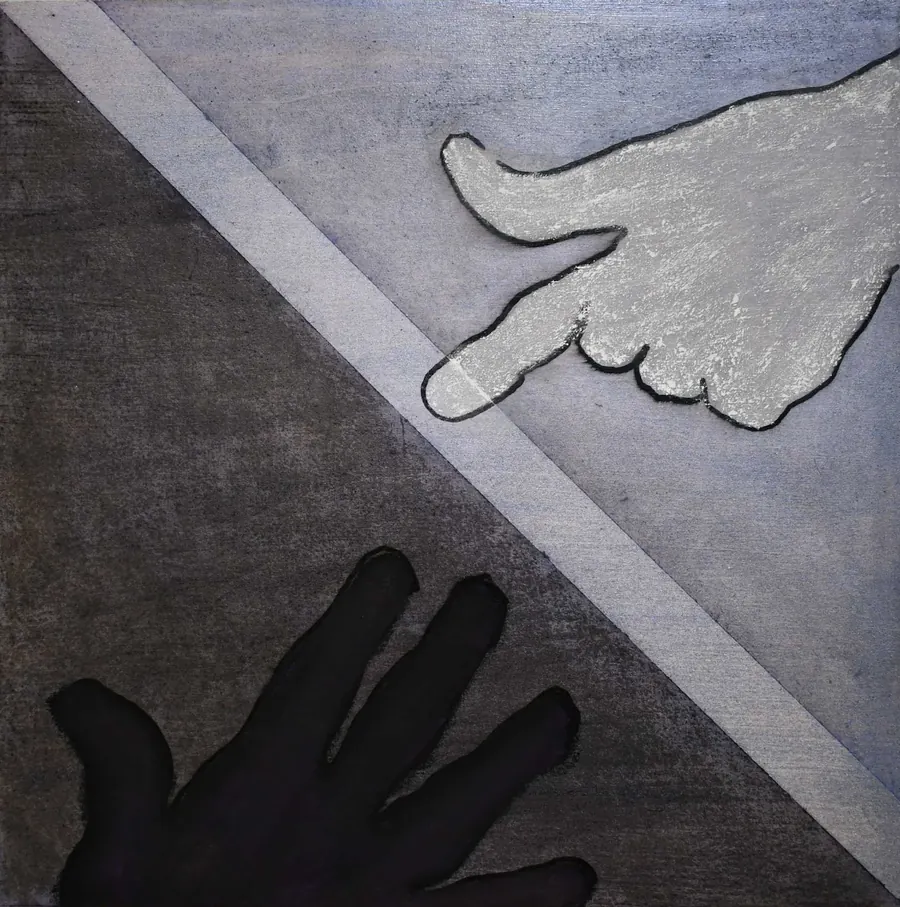 Conscious Contact: Staying in Touch H7525072022.1 (2022) by HB Barry Strasbourg-Thompson. View 2.