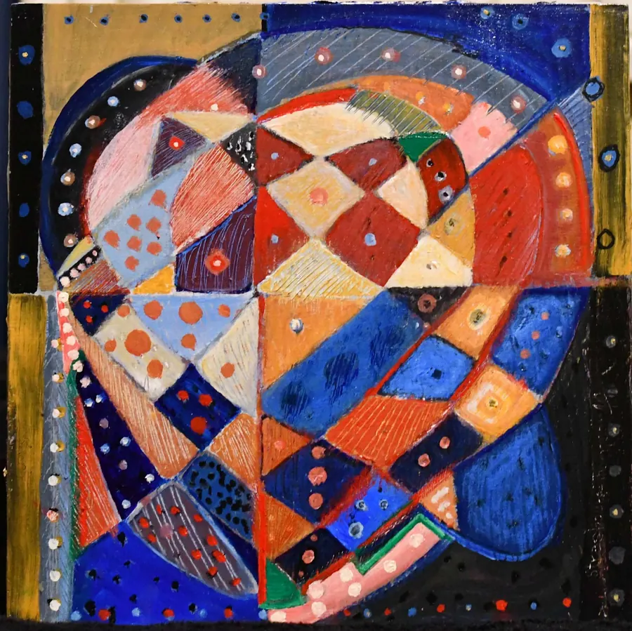 Meditation (On Self-Isolation) #3 H73200420 (c. 2020) by HB Barry Strasbourg-Thompson. View 7.