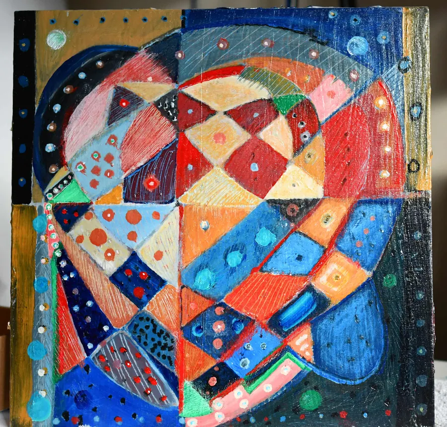 Meditation (On Self-Isolation) #3 H73200420 (c. 2020) by HB Barry Strasbourg-Thompson. View 4.
