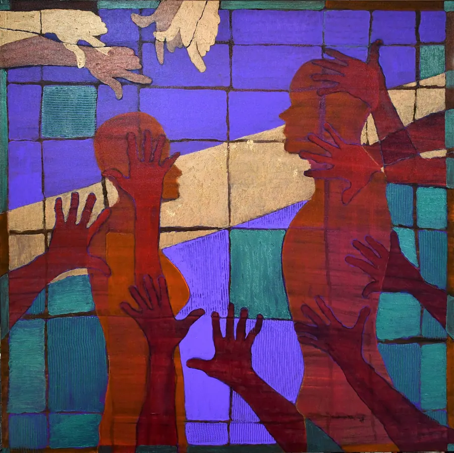 Conscious Contact - Staying in Touch - ENERGY H7630102022 (2022) by HB Barry Strasbourg-Thompson. View 6.