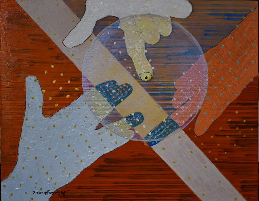 Staying in Touch...Ken/Sandy H7610122022 (2022) by HB Barry Strasbourg-Thompson. View 7.