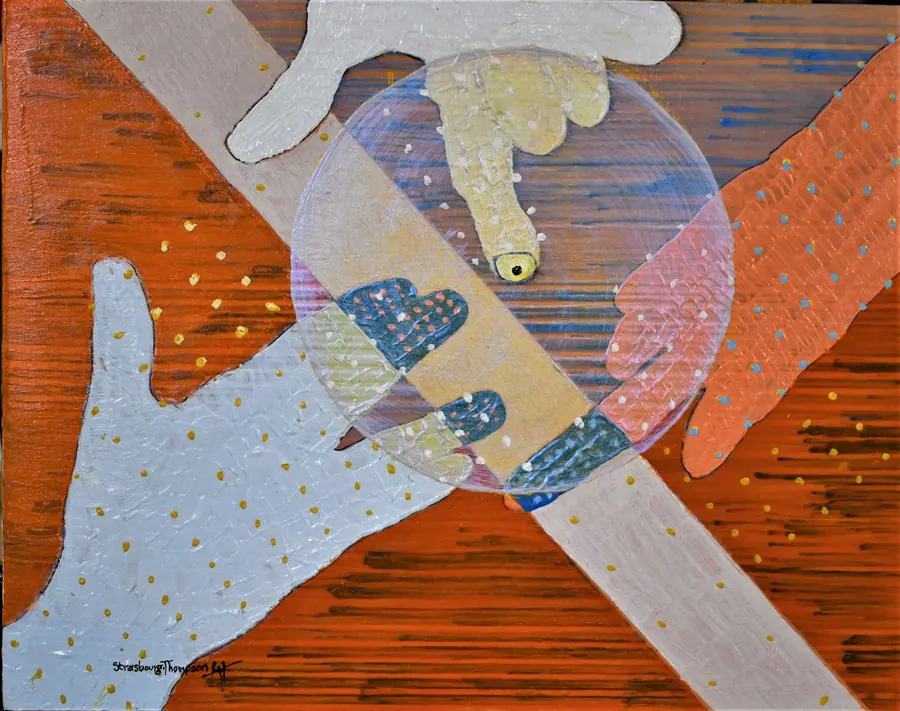 Staying in Touch...Ken/Sandy H7610122022 (2022) by HB Barry Strasbourg-Thompson. View 8.