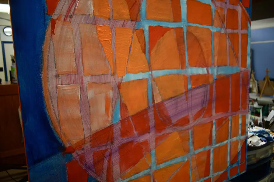 WORKS IN PROGRESS H74200121 (c. 2021) by HB Barry Strasbourg-Thompson. View 3.