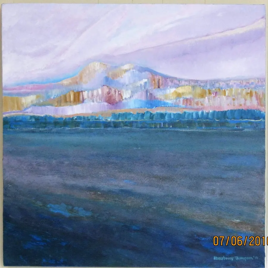 Vancouver Island - Paradise (2016) by HB Barry Strasbourg-Thompson. Acrylic On Canvas.