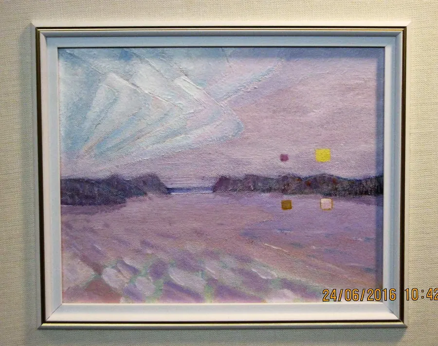 Vancouver Island - Chemainus Silence (2008) by HB Barry Strasbourg-Thompson. Acrylic On Canvas.