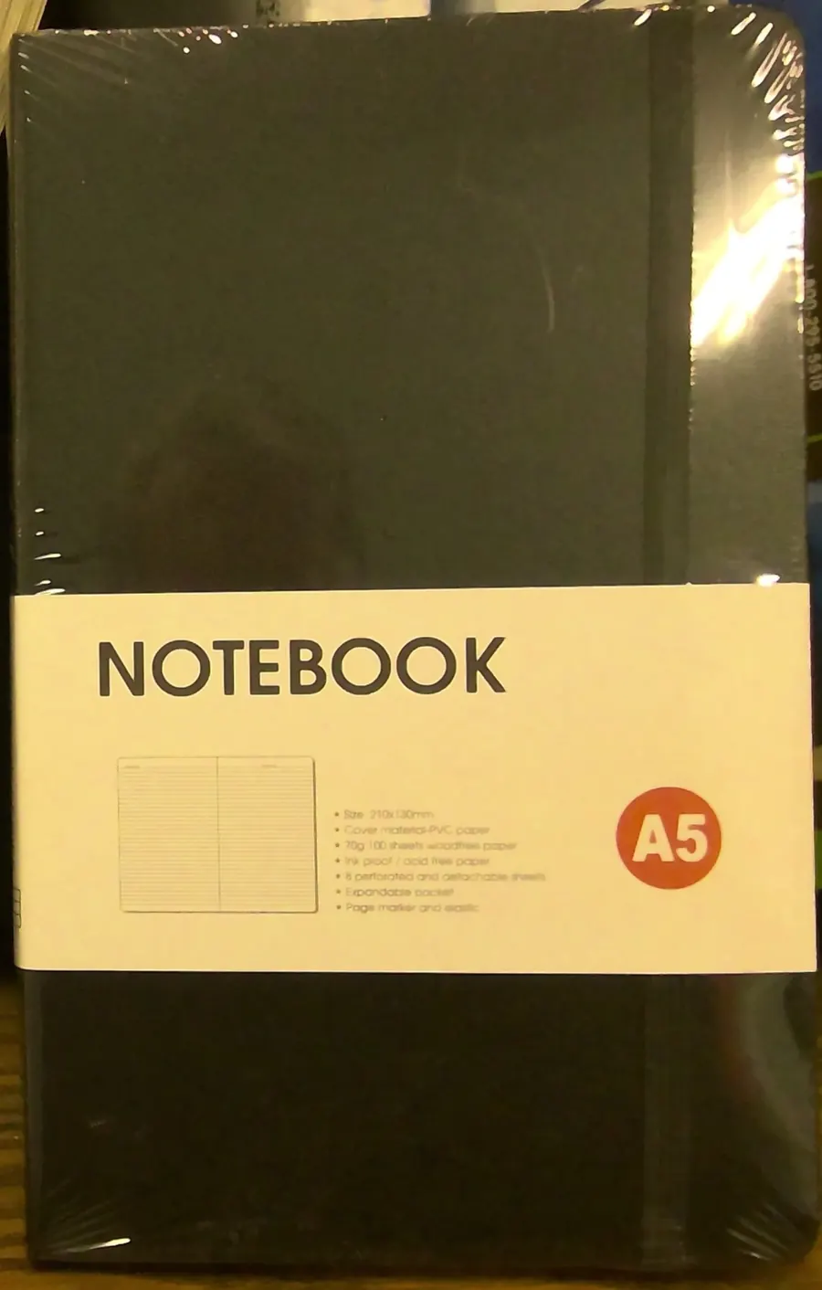 Notebook A5 with Color Notes by HB Barry Strasbourg-Thompson.