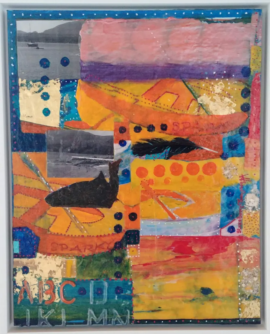Memories of Sparky (c. 2019) by HB Barry Strasbourg-Thompson. View 2.